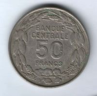 50 франков 1960 г. Камерун