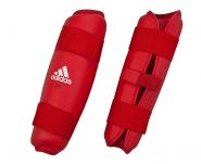 Защита голени красная Adidas PU SHIN GUARD 661.25