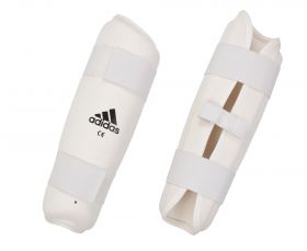 Защита голени Adidas PU SHIN GUARD 661.25 белая