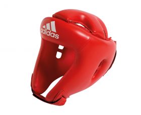 Шлем боксерский красный Adidas Competition Head Guard ADIBH01