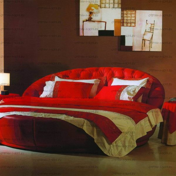 Кровать круглая Letto Rotondo GM 1008