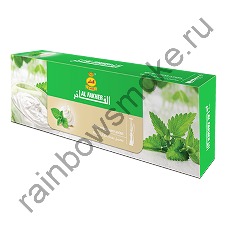 Al Fakher блок (10х50гр) - Mint with Cream (Мята со Сливками)