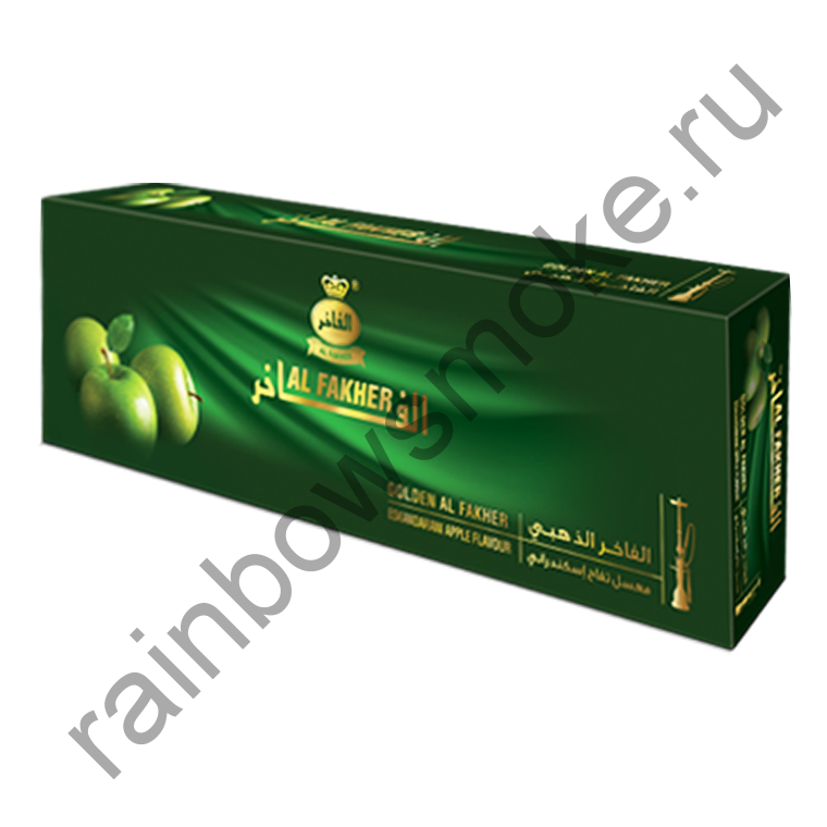 Al Fakher Golden блок (10х50гр) - Eskandarani Apple (Яблоко Эскандарани)