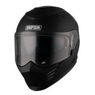 Шлем Simpson Venom, чёрный матовый