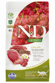 N&D Cat Quinoa Urinary Duck (Утка, киноа, клюква и ромашка. Профилактика мочекаменной болезни)