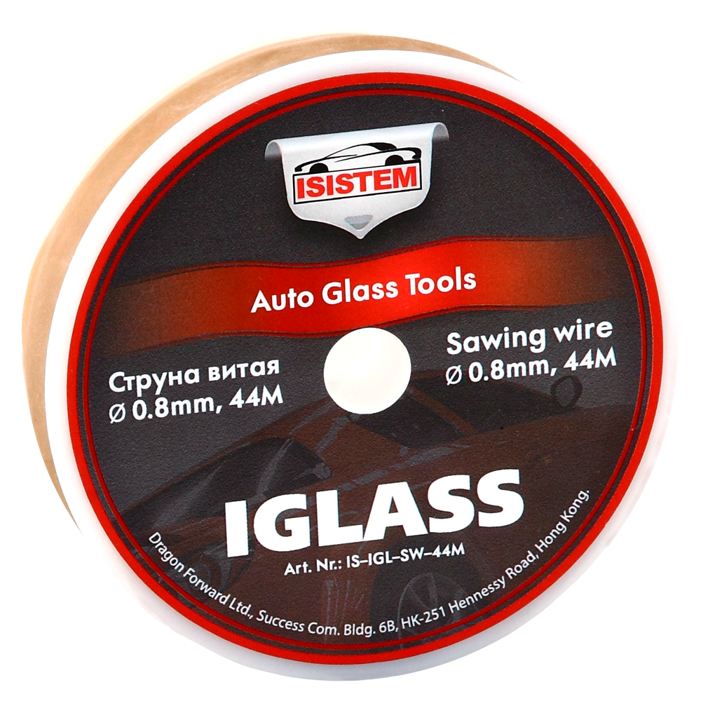 Isistem Струна витая IGLASS, диам. 0,8мм длина 44м.