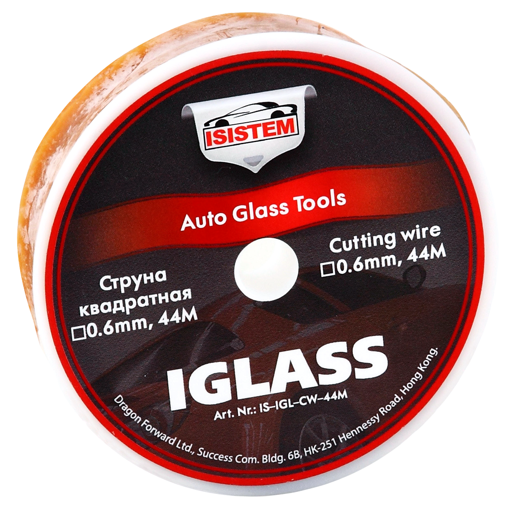 Isistem Струна квадратная IGLASS, сечение 0,6мм х 0,6мм длина 44м.