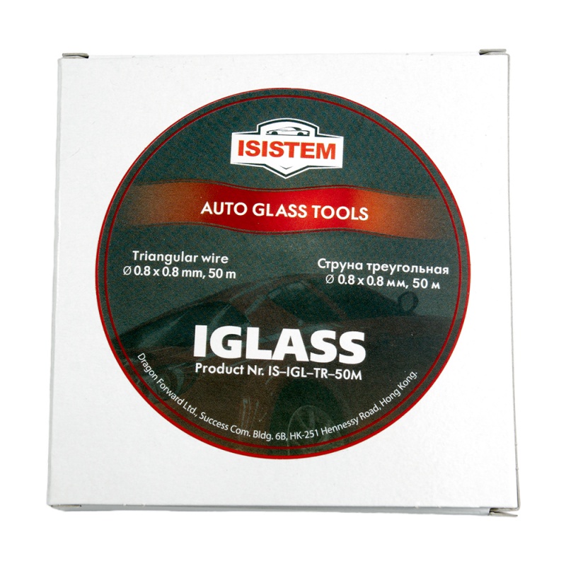 Isistem Струна треугольная IGLASS, сечение 0,8мм х 0,8мм длина 50м., (упаковка 100 шт.)