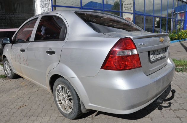 Фаркоп BOSAL-ORIS Chevrolet Aveo седан 2006-2012, ZAZ Vida седан 2012-, Ravon Nexia R3 2016- без выреза в бампере. Тип шара: A. Нагрузки: 1100/50 кг