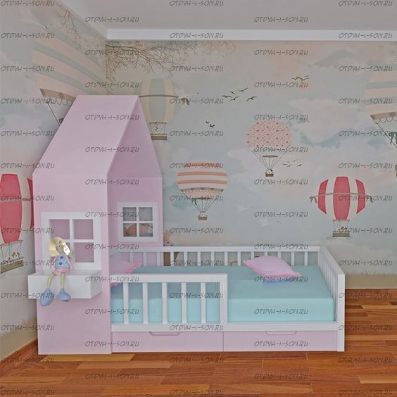 Кровать Домик Butterfly №IR10 (любые размеры)