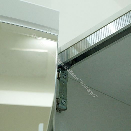 Шкаф для посуды "Виктория" (мод.40)  Белый глянец