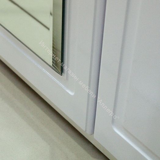 Шкаф для посуды "Виктория" (мод.40)  Белый глянец