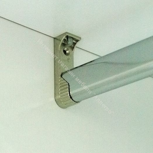 Шкаф Комбинированный "Виктория" (мод.39) Белый глянец