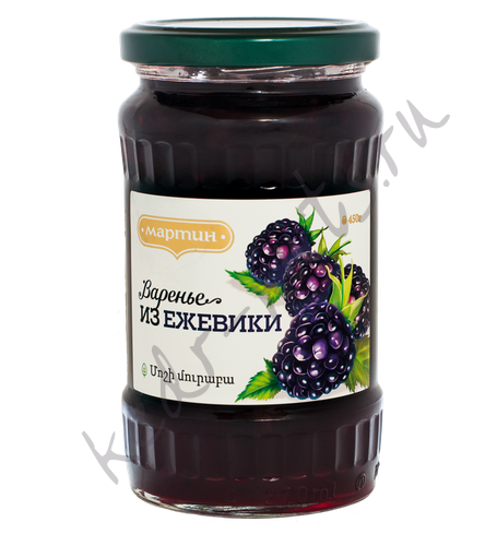 Варенье из ежевики 450г