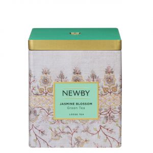 Чай Зелёный листовой цветок Жасмина Newby Jasmine Blossom - 125 г (Англия)