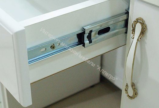 Шкаф угловой "Виктория" (мод.26) Белый глянец