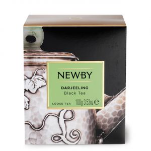 Чай черный Дарджилинг Newby Darjeeling 220020 в картонной пачке - 100 г (Англия)