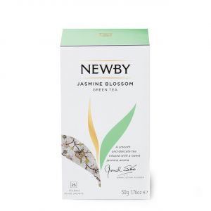 Чай зеленый в пакетиках Цветок жасмина Newby Jasmine Blossom Green Tea (Англия)