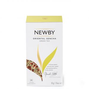 Чай зеленый в пакетиках Восточная сенча Newby Oriental Sencha Green Tea (Англия)