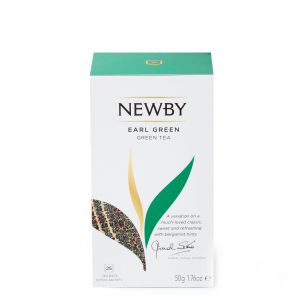 Чай зеленый в пакетиках Эрл Грин Newby Earl Green Tea (Англия)