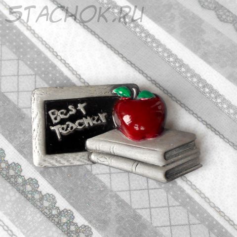 Брошь "Лучшему учителю" (A.J.C. США)
