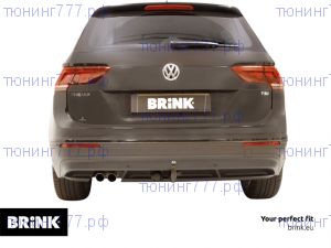 Фаркоп (тсу) Brink, быстросьемный, тяга 2.5т