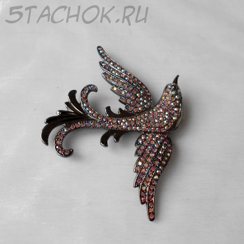 Брошь "Птица в полете" (США)