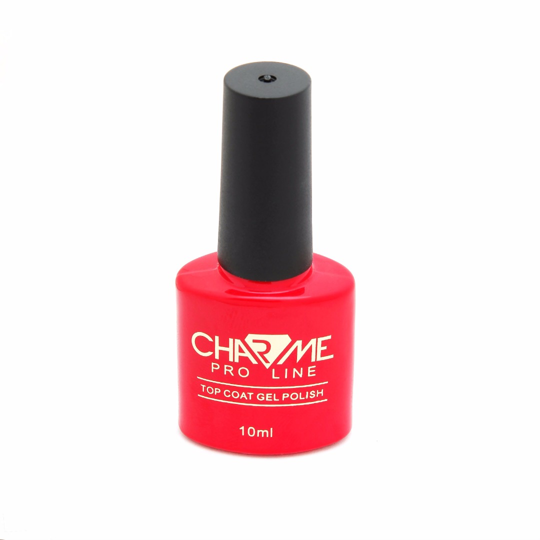 Каучуковый закрепитель для гель-лака CHARME Rubber без липкого слоя (Top Coat Rubber Gel Polish) Акция -10%