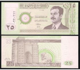 Ирак - 25 Динар 2001.UNC