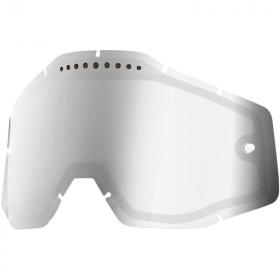 100% - Линза для очков всех моделей Mirror Silver Vented Dual