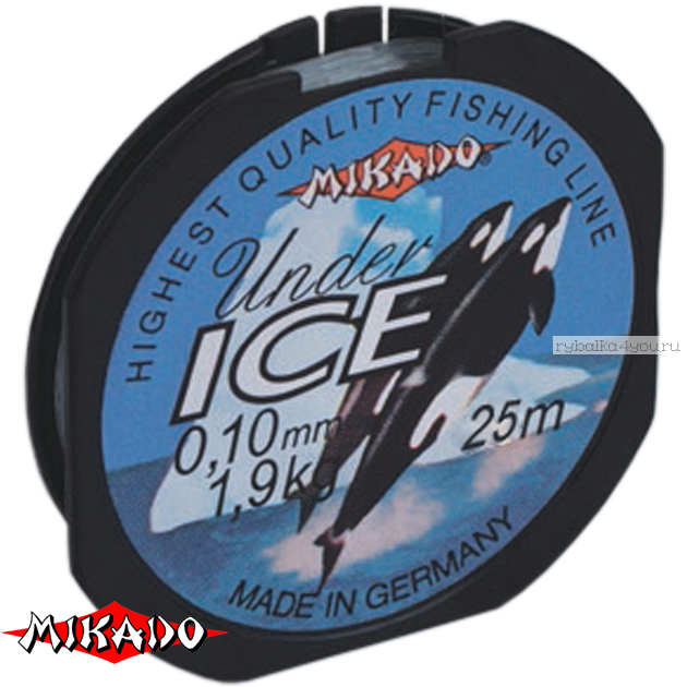 Леска мононить Mikado Under Ice II 25 м