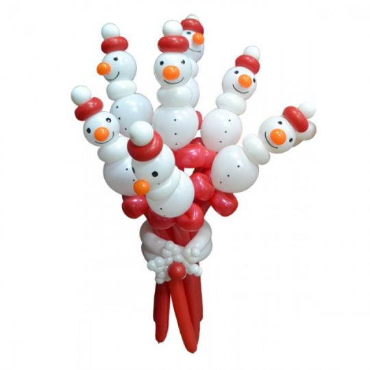 Снеговик для букета Снеговик для букета