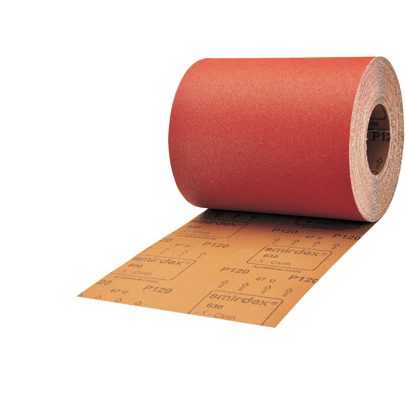 Smirdex Р150 Абразивная ткань в рулонах SMIRDEX X-Cloth, 203мм x 25м, (упаковка 1 шт.)