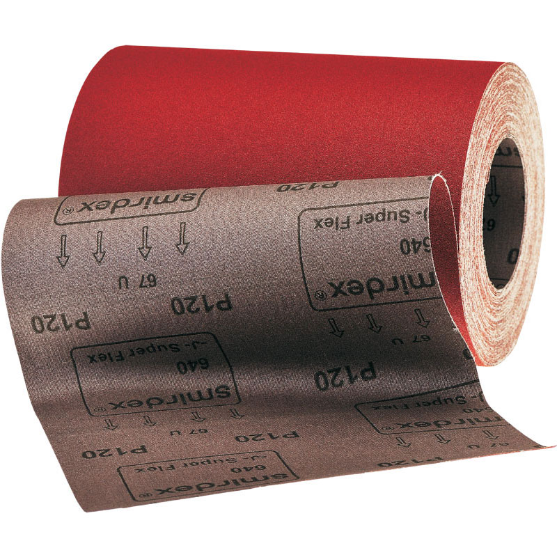 Smirdex Р240 Абразивная ткань в рулонах SMIRDEX 650 J Cloth, 700мм x 50м, (упаковка 1 шт.)