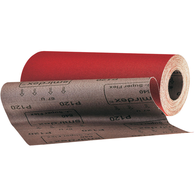 Smirdex Р150 Абразивная ткань в рулонах SMIRDEX 640 J-Superflex, 1400мм x 50м, (упаковка 1 шт.)