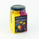 Медовый мусс с черникой и облепихой, 340 гр