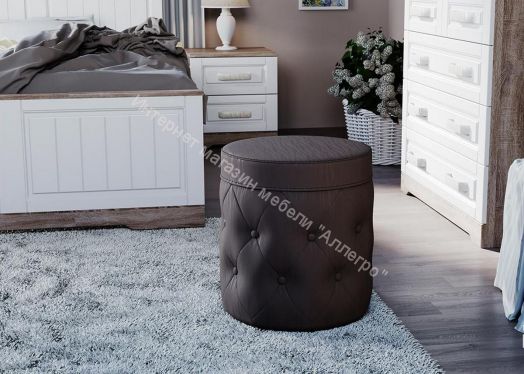 Пуф  "Тип 5"  Коричневый  кашемир