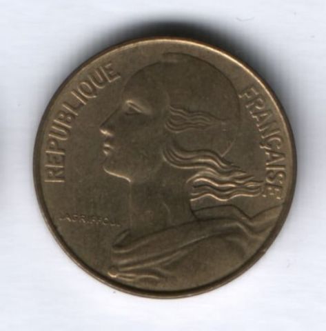 10 сантимов 1975 г. Франция