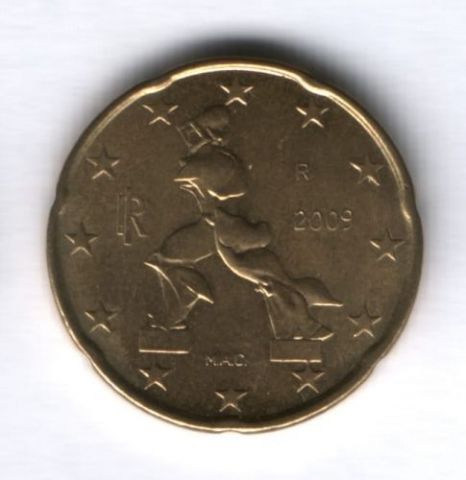 20 евроцентов 2009 г. Италия