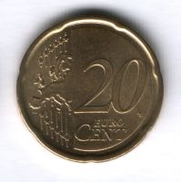 20 евроцентов 2009 г. Италия