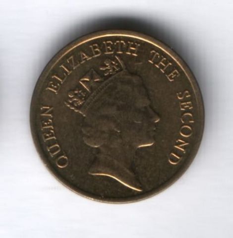 10 центов 1989 г. Гонконг