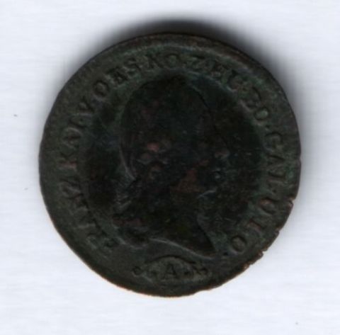 1/4 крейцера 1812 г. Австрия