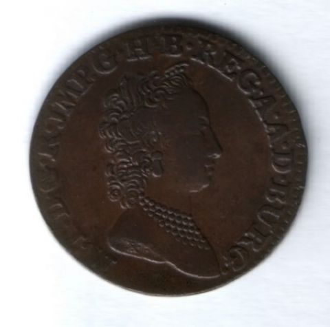 2 лиарда 1750 г. Австрийские Нидерланды, AUNC
