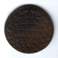 2 лиарда 1750 г. Австрийские Нидерланды, AUNC