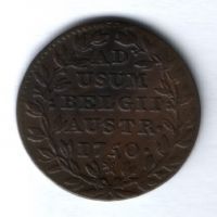 2 лиарда 1750 г. Австрийские Нидерланды, AUNC