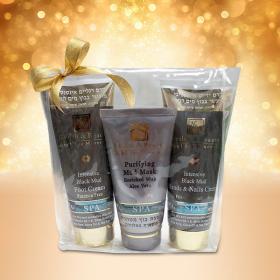 Тройной набор на основе Грязи Мертвого моря Health & Beauty (Хелс энд Бьюти)  3 предмета