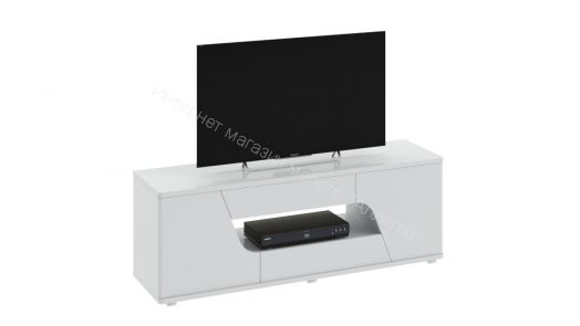Тумба ТВ тип 1 «Diamond» (Белый глянец)