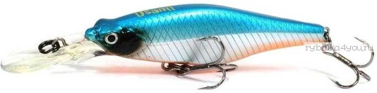 Воблер Usami Wasabi Shad 95F-DR цвет: 608 / 95 мм / 18,1 гр / Заглубление: 0 - 3 м