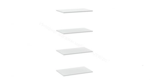 Шкаф для посуды «Наоми» (Белый глянец)