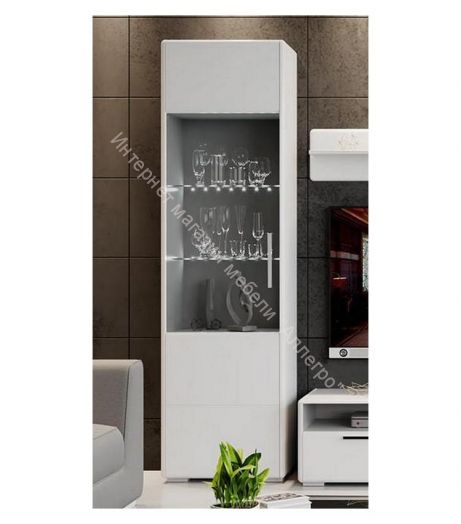 Гостиная «Наоми» №2 (Белый глянец)